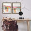  «Restless Soft Mountain Abstract», ensemble de 2 toiles flottantes encadrées par Melissa Wang-702985659-702985660