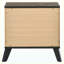 Table de chevet 2 tiroirs Natural Pine