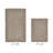 Moriceau 100% Cotton 2370 GSM Tufted Reversible 2-Piece Bath Rug Set – Ultra Soft, Highly Absorbent, Machine Washable, OEKO-TEX Certified, Ideal for Bathtub, Vanity & Sink Areas, Beige-91660767-99655777