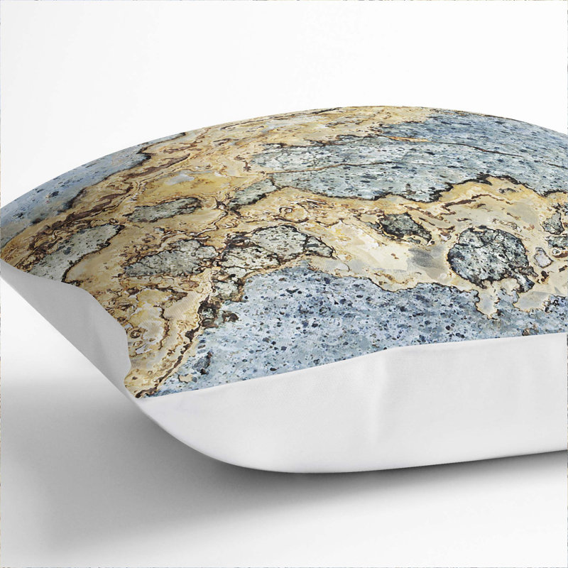 Square Throw Cushion, White, 40cm H x 40cm W x 15cm D
