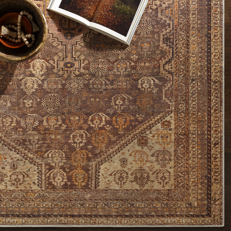 Heyward Oriental Indoor Rug, Rectangle 8'10" x 12'