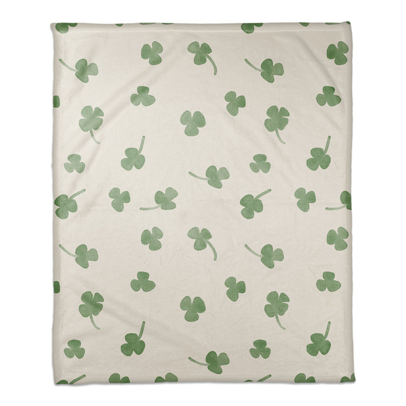  Jeté polaire minuscule Shamrock
