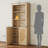 Burly 70.9'' Storage Bookcase With Cabinet