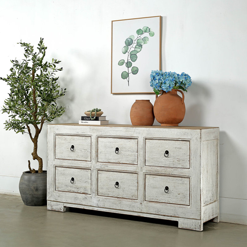 6 - Drawer Solid Wood Dresser