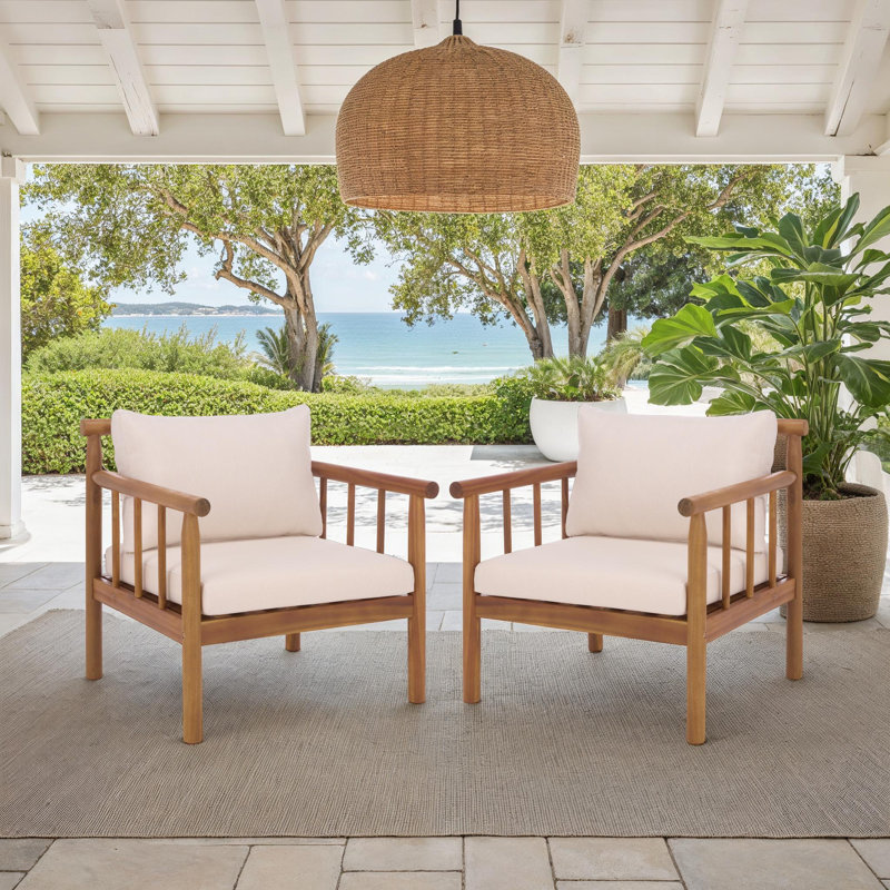Ensemble de 2 chaises Cardori