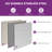 Edrosie Inc Stainless Steel 30'' L Adjustable Work Table