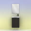 Hohman Vanity & Mirror Set-229652453