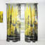 Argentin argentin noir et blanc liquide X - Rideau abstrait - Velours obscurcissant - 1 panneau-911994103-911994100