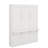 Queen-Sized Murphy Bed With Versatile Side Cabinet Including Storage Shelf And Desk Area