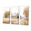 Paysage de grange, minimalisme, ensemble d'art mural-107738957-107738959