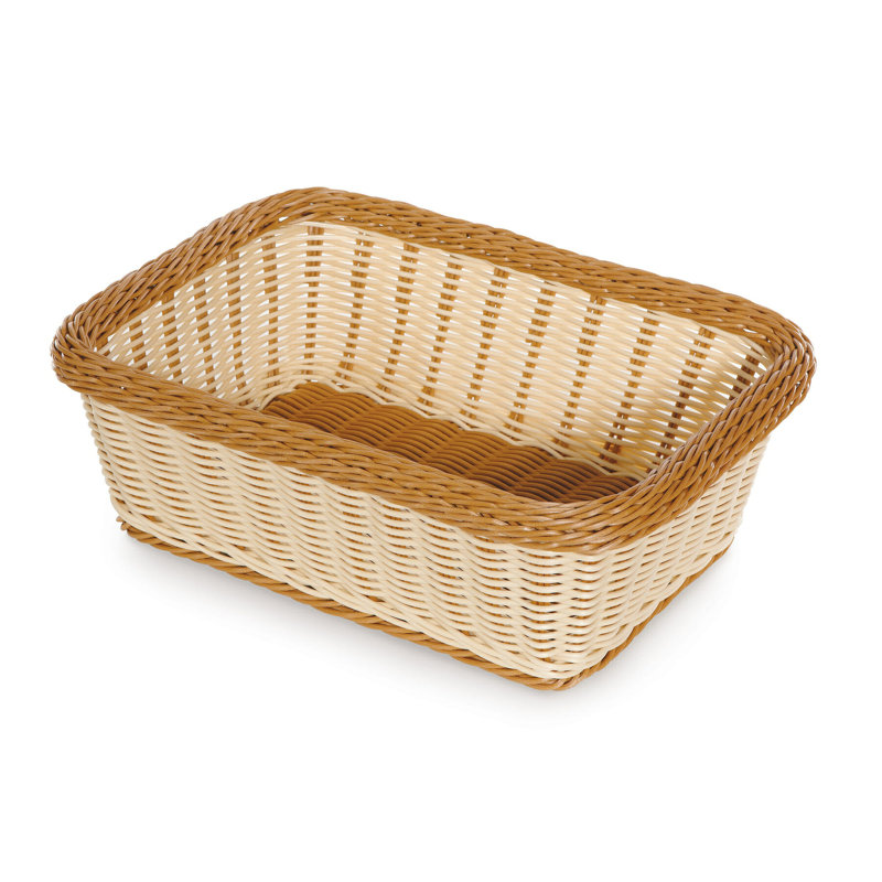 WB-1518-TT – 15" X 11" Rectangular Basket, 5" Deep
