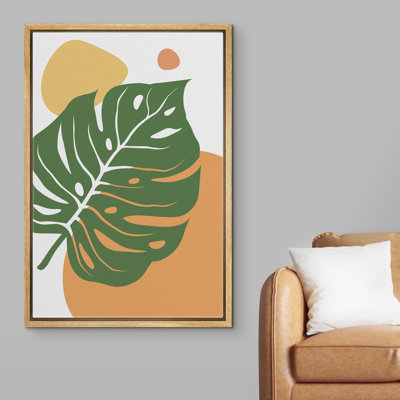 Cadre flottant, impression sur toile