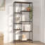 Eljah 180 cm H x 80 cm W Steel Geometric Bookcase-290845498-324065150