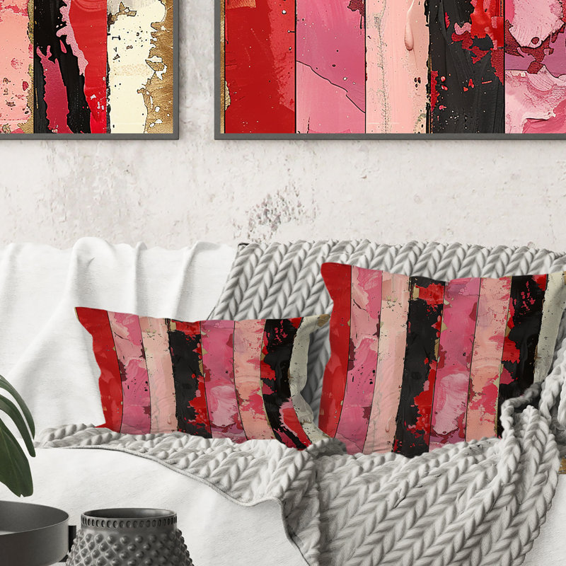 Coussin lombaire Glam Stripes III - Glam