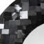 Enigma Oval Iron Mirror
