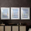 NAUTICAL Series I - Impression personnalisée de qualité supérieure avec cadre mat - 3 pièces-155972710-155972706