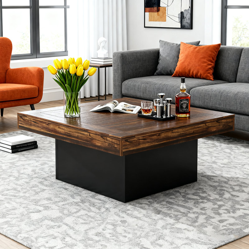 Table basse 35,4 po Rustic Farmhouse