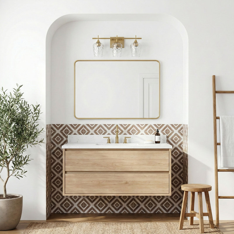 Éclairage pour meuble-lavabo 3 lumières