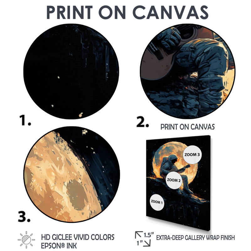 Lakey - Astronomy & Space Wall Decor, Noir, H 20 po x l 12 po, Reproduction encadrée d'une seule photo