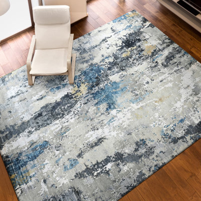 Tapis multicolore de haute qualité noué à la main