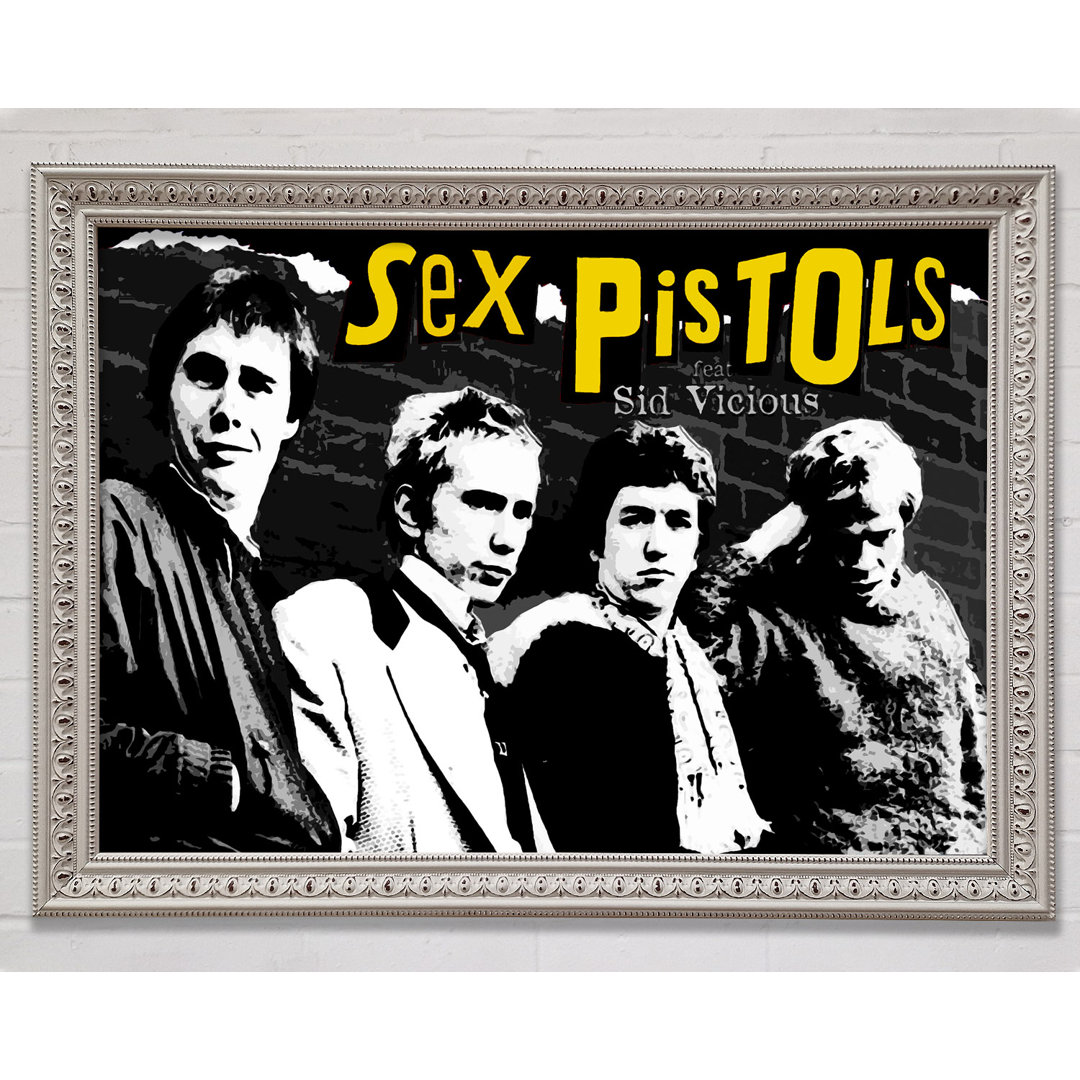 Sex Pistols Gerahmter Druck