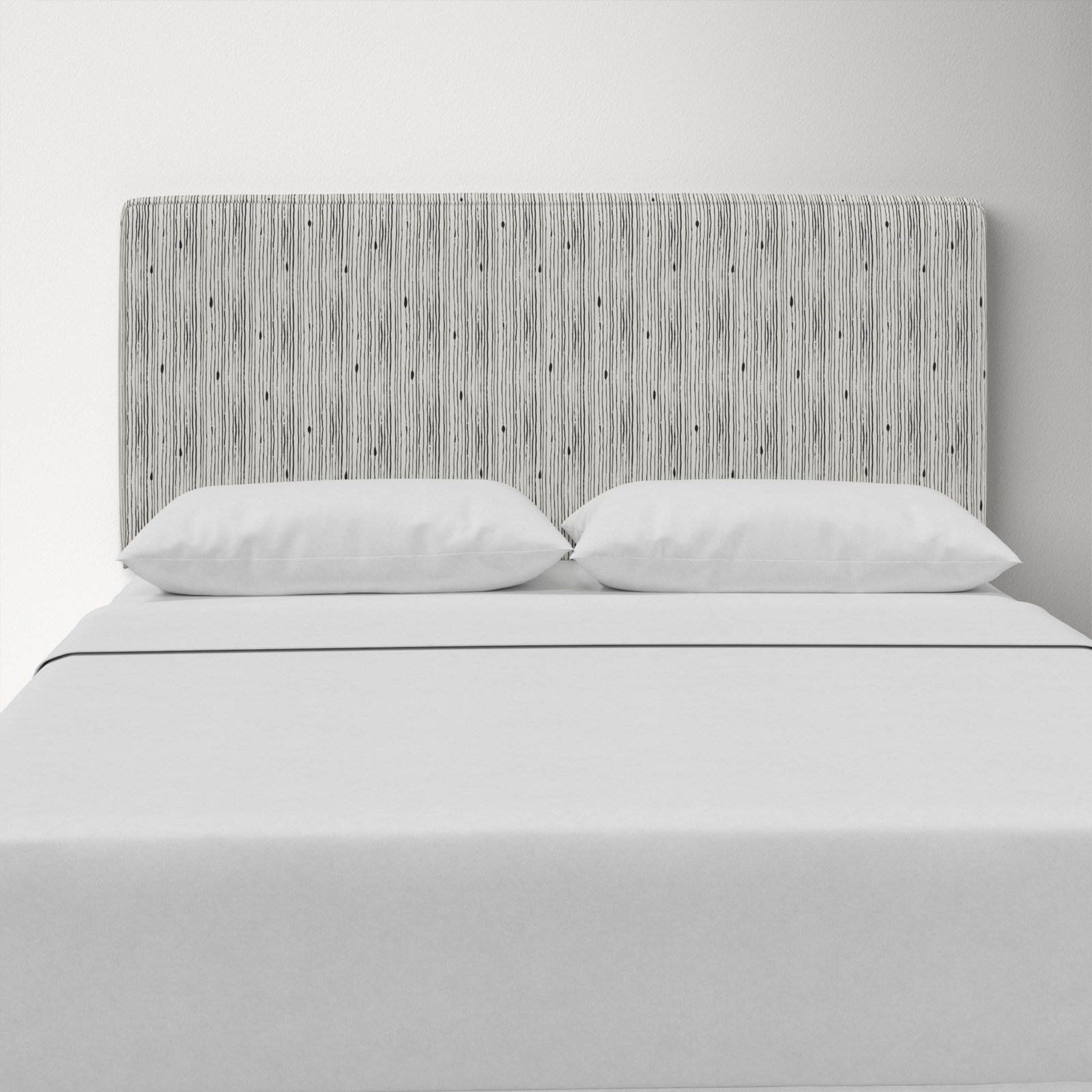 Marquise Upholstered Headboard, Queen, Tulum Blue