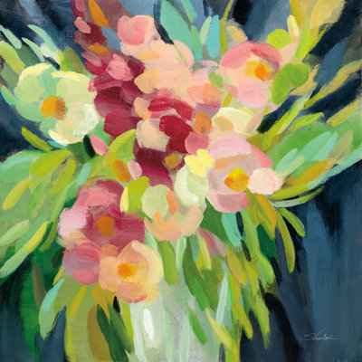Fleurs de printemps dans un vase I