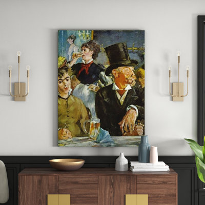Edouard Manet - Wrapped Canvas Painting