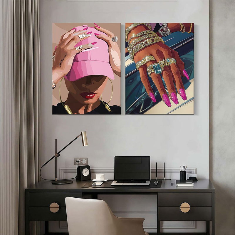 2 Piece Wrapped Canvas Print