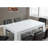 Dining Table, 60" Rectangular, Kitchen, Dining Room, White Laminate, Contemporary, Modern