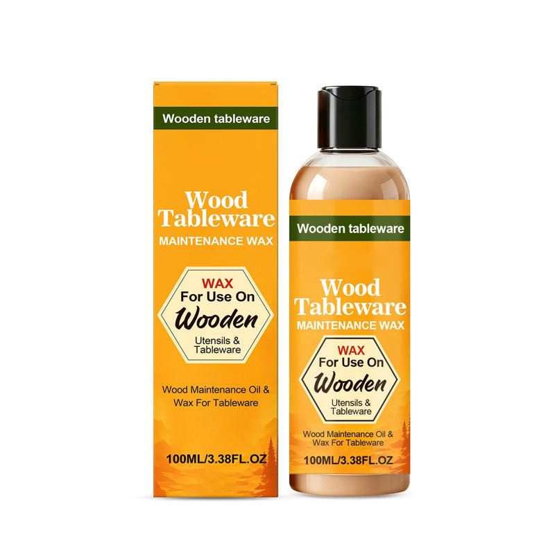 100 ml assaisonnement de bois cire d'abeille naturelle cire d'abeille meubles nettoyant à bois multi-usage conditionneur de bois pour planchers de meubles planches à découper restaure l'éclat