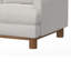 Causeuse Olum, 2 coussins décoratifs, polyester moderne de 60 pouces-110521812