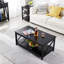 Table basse à 2 niveaux avec tablette de rangement Avent-2143895579