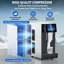 Machine à glace à granules à croquer à pépite avec fonction d'auto-nettoyage Nugget Ice Makers