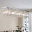 Lustre moderne moderne en cristal 8 lumières pour salle à manger-2068348077