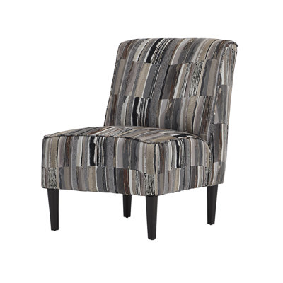 Hughes Furniture 1550 Armless Chair - Audacity Charcoal
