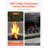 5 Inch 6 Pcs Ceramic Fire Balls Round Fire Stones Reusable Lava Rocks