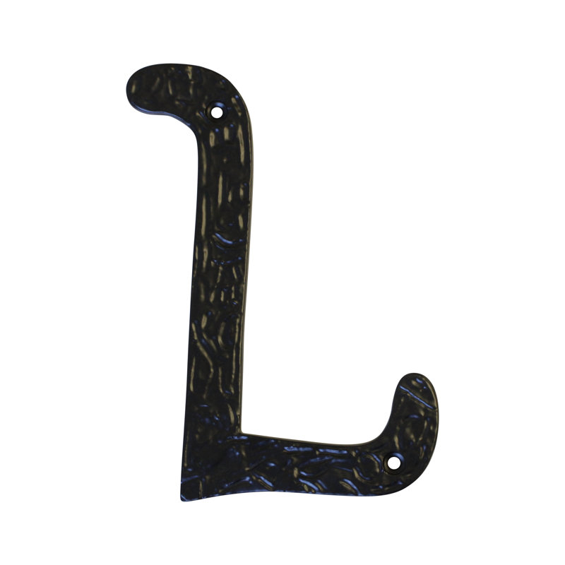 Lettre de montage en surface 6 "H, L
