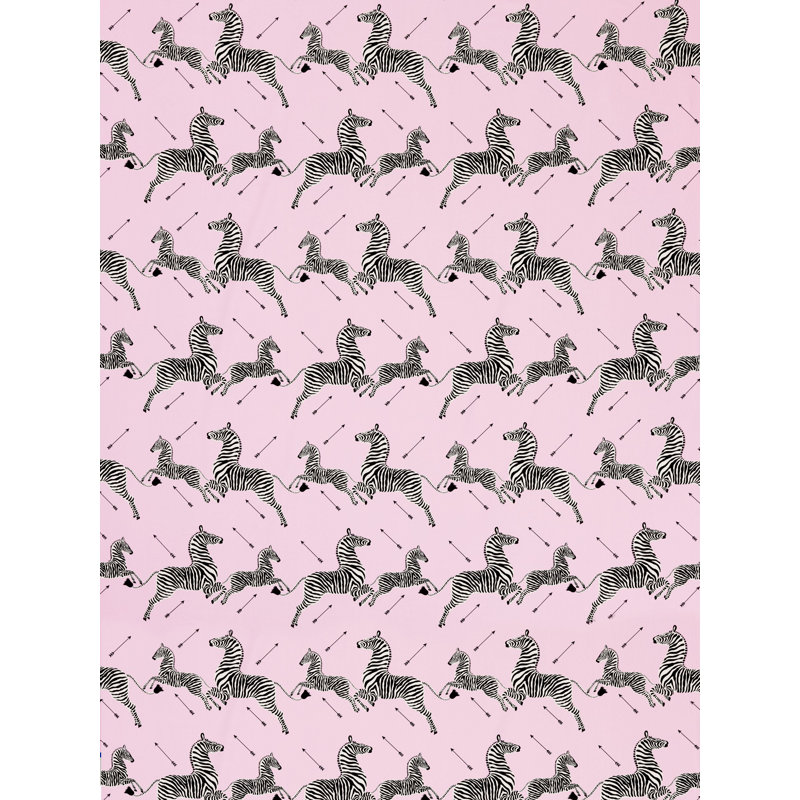 Tissu 100% coton Zebras Petite, Pivoine