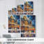Paysages série CCXC III - Toile tendue avec châssis de qualité supérieure - Prêt à être accroché-66563538