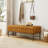 Agatha 50'' W Modern Tufted Full Grain Genuine Leather Upholstered Bench with Iron Frame-1495374457