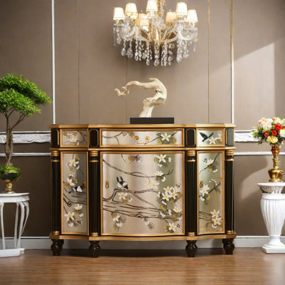 Modern Retro Accent Cabinet