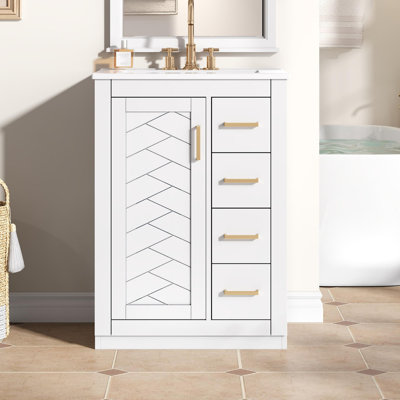 The 24-Inch Signature Vanity: Style Meets Intelligent Storage