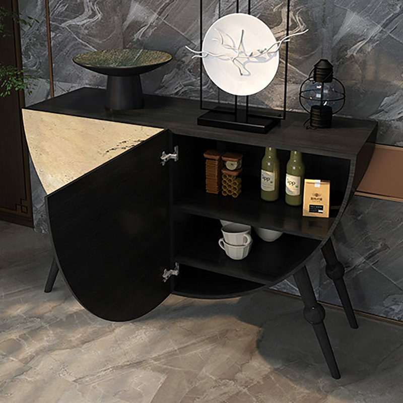 Armoire de décoration créative en demi-cercle pratique