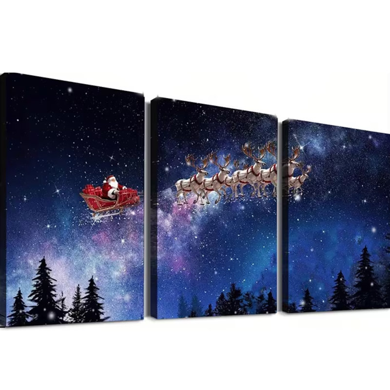 3 Piece Wrapped Canvas Print
