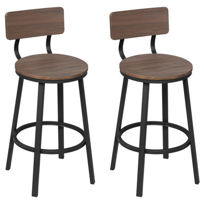 Counter Stool with Metal Frame