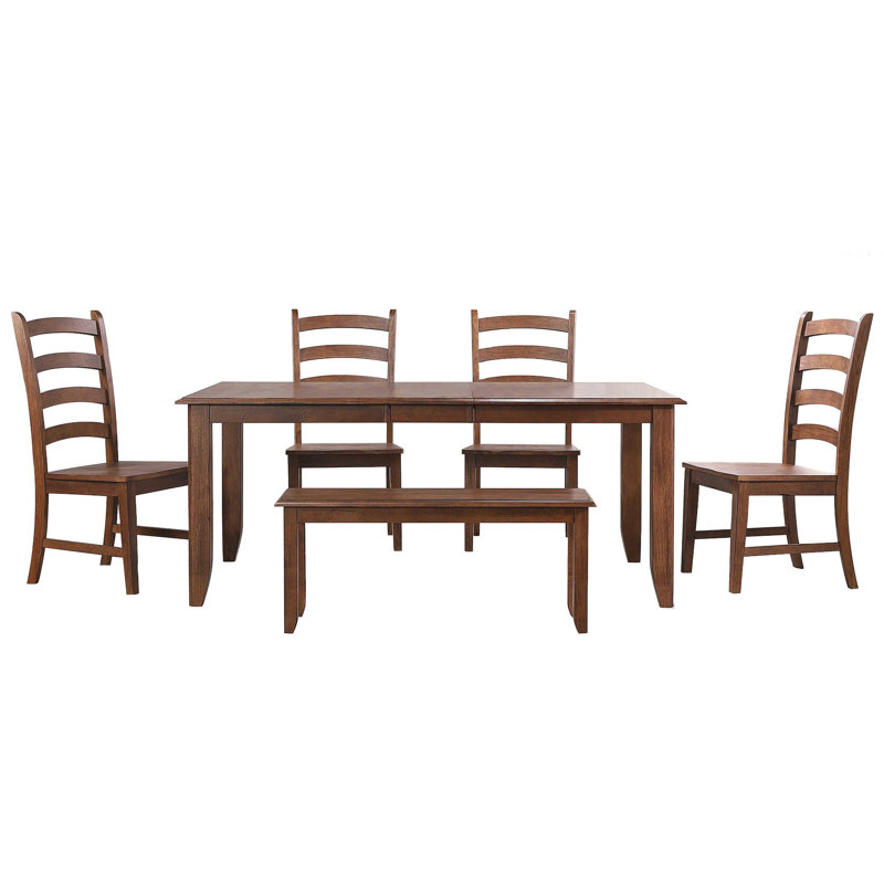 Huerfano Valley Extendable Four Leg Dining Set