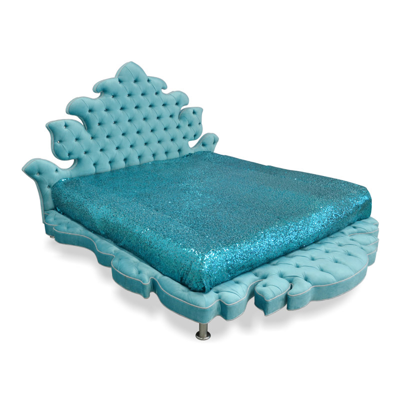 Dervish Velvet Bed, Queen