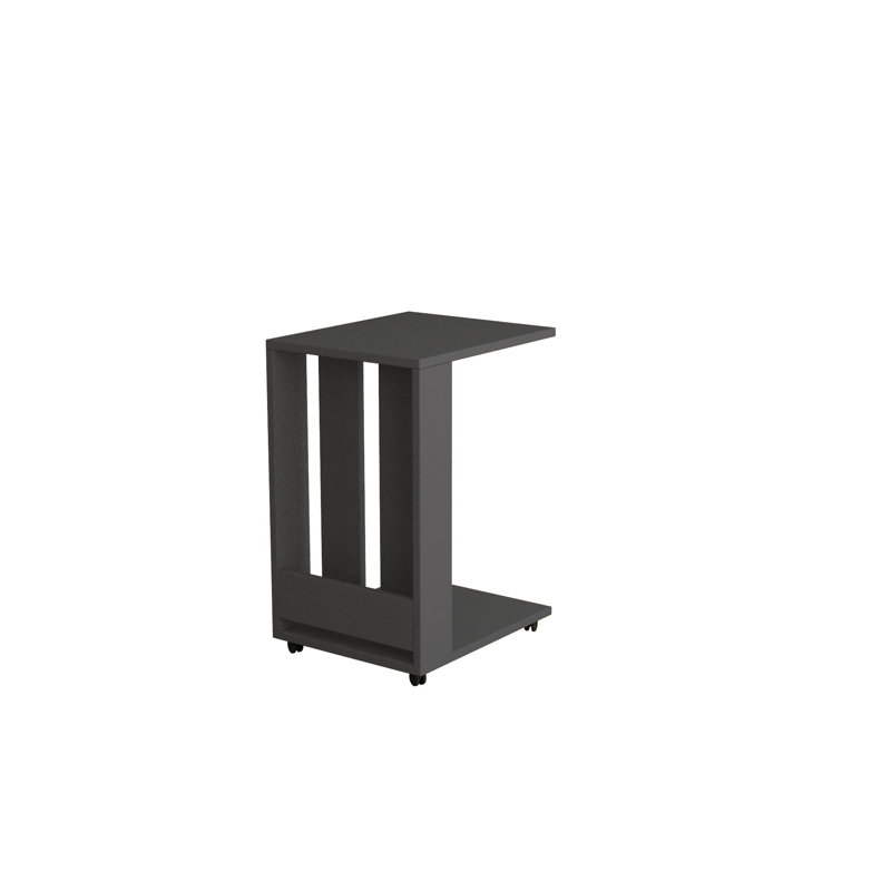 Nagle Side Table End Table, Anthracite