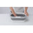 Oshang Flat Mop and Collapsible Bucket OG7, Foldable Bucket with Wheels, 2 Washable Mop Pads
